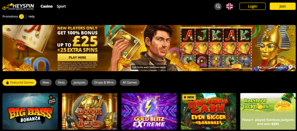 HeySpin casino