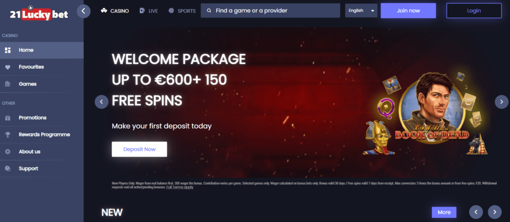 21luckybet casino