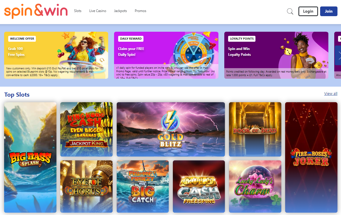 Spin and Win Casino